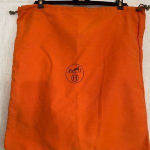 Authentic Hermes Handbag Duster Storage Large Vintage